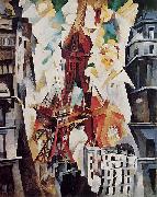robert delaunay Tour Eiffel oil painting artist